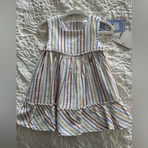 Mayoral Striped Baby Dress 12-18m